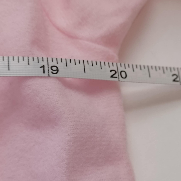 Vtg Katz W/Tags PJs Wns Lg  Pink Embroidered Flowers Eyelets PJ's 2 Piece Granny - Picture 4 of 11